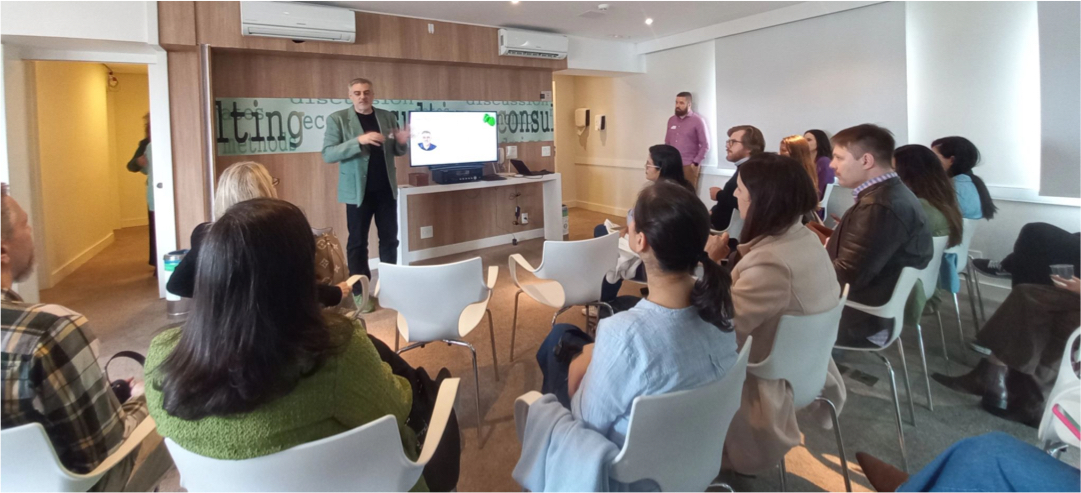 Participamos junto a Telus Health (San Pablo) , en una charla sobre NR-1 y buenas prácticas en gestión de personas.